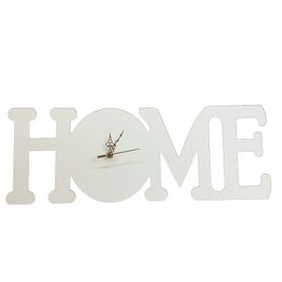 Horloge murale vierge de Sublimation pour bricolage 12 pouces silencieux MDF maison horloge décorative blancs avec moteur et mains