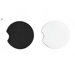 Sublimatie lege platen autocoaster pads diy auto's beker houder onderzetters met absorberend neopreen blanco drink cupmat pad je eigen ambachten bbb15488