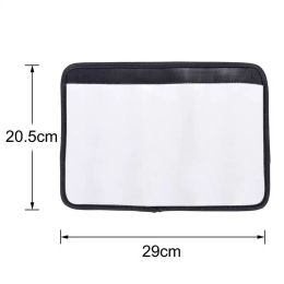 Sublimation Blanks White Party DIY Housse de ceinture de sécurité de voiture en néoprène confortable de remplacement pour sangles d'épaule universelles pour sièges de voiture ZZ