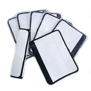 Sublimatie Blanks Wit Party DIY Auto Seat Belt Pad Cover Neopreen Comfortabele Vervanging Schouderriem Pads Universele Auto's Zitplaatsen Riemen Schouders Bandjes 0411