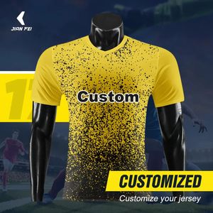 Sublimation Personalice el propio diseño de fútbol de diseño de fútbol club de entrenamiento kit de camiseta de fútbol transpirable para hombres wox830 240416