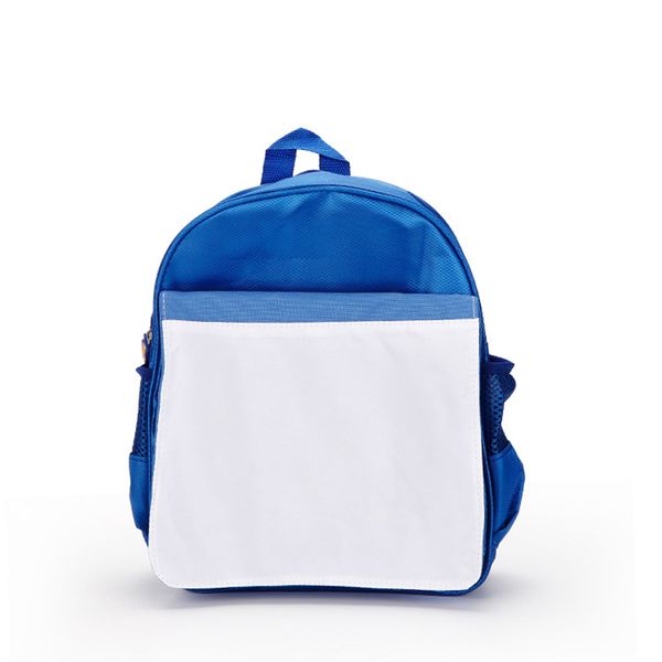 Sac d'école vierge pour enfants, bricolage par sublimation, fournitures scolaires, sac de livre de jardin d'enfants, impression par transfert à chaud rapide