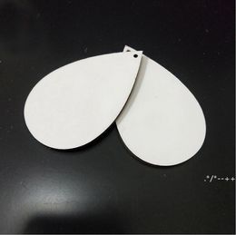 Sublimatie oorbellen lege witte hangers druppel DIY Dangler blad handgeschenk handwerk voor geschenk RRF13862