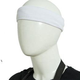 Sublimatie hoofdband lege plekken handdoek diy printen blanco headscarf elastische zweetbanden ijzer op transfer bandana hoofd wrap sjaal bba13414