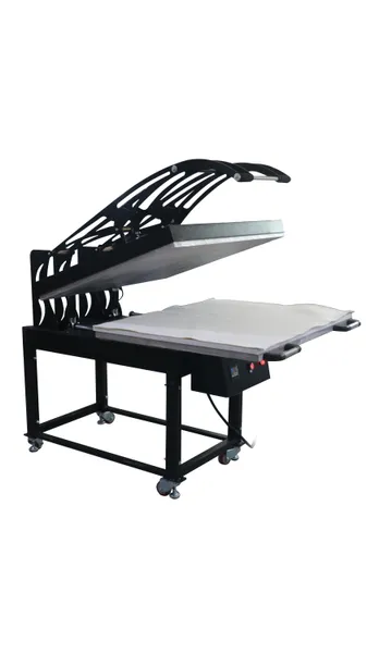 SUblimation Machines de transfert de chaleur Sublimation Manuelle grand format Presse à chaleur avec support de support de t-shirt Digital Press pour vêtements