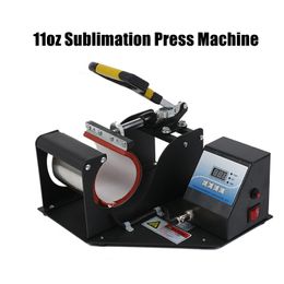 Sublimatie Machinng Warmtepers Machineprinter Geschikt voor 11oz Koffiemok 110V Thermische transfermachines A02