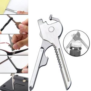 Sublimation Openers 1PC Swiss 6 in 1 Tech Useful Multifunction Knife Utili-Key Key Chain Pendant Screwdriver Bottle Opener Camping EDC Outdoor Tool