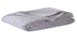 Couverture en polyester par Sublimation 50x60 pouces, pull en Jersey gris vierge, couvertures polaires, bricolage, impression canapé-lit, Rug8309994
