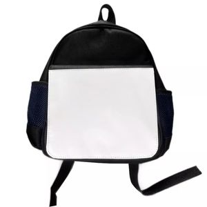Sublimation sacs d'école sac à dos pour enfants bureau blanc chaleur presse sac bricolage cadeau