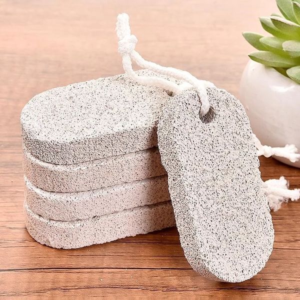 Suministros de baño de sublimación Cuidado de los pies de piedra Pies naturales Archivo Scruber Hards Skins Remover Herramienta de limpieza de pies Removedor de callos de piel dura Scrub Bath Ellipse Pumice