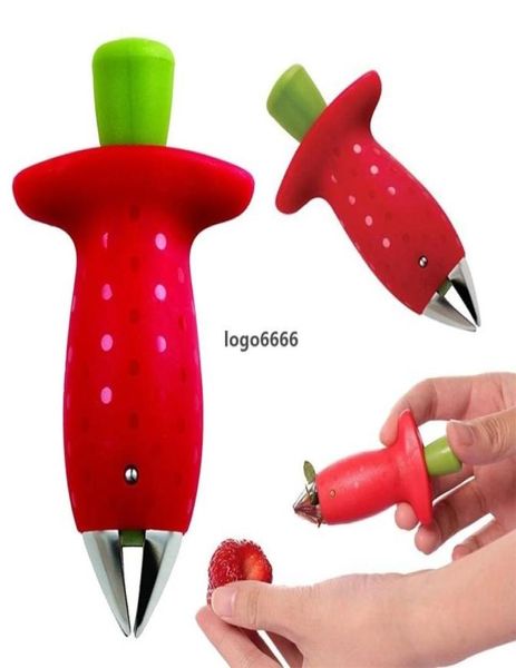 Outils de sublimation Houes de fraise en plastique en plastique en plastique Removent des tomates Strafles de couteau Strawberry Remover Gadget Kitchen 4139606