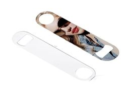 Sublimation Opener Opener Bottle Openers Bar Blade de acero inoxidable Metal Fuerte Presión de ala de corquio de mando de la cocina Dining 1390682