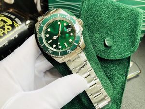 Serie Submariner, reloj para hombre, movimiento nuevo importado puro de acero original 316S, la textura cepillada es clara, acoplamiento sin costuras con la caja, ventana de calendario grande, luminoso