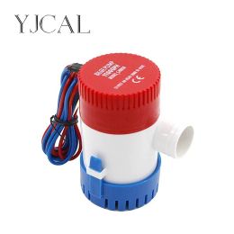 Directeerbare elektrische waterpomp 350 500 750 1100 GPH DC 12V 24V Bilge -pomp voor civiel scheepsschip Boten voor watervliegtuigen