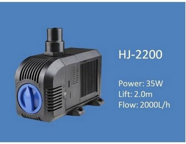 Pompe à eau d'hydroponie submersible Sunsun HJ-2200 Pompe à filtre Aquarium Pompe de circulation