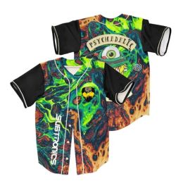 Subtronics Merch Camiseta de béisbol Mujeres/Hombres Fashion Summer Manga corta Tees Streetwear Hip Hop Béisbol Jersey