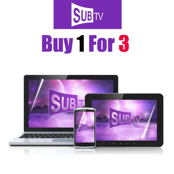 SubTV Best Stable Server TV Subs Test gratuit Channels arabes français pour Android TV Box Smart TV Box M-3UL LIEN 12M