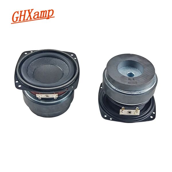 Subwoofer GHXAMP 3 pulgadas 78 mm de fibra de vidrio Subwoofer de 25coras 4ohm Border Bluetooth de borde magnético externo 2 piezas