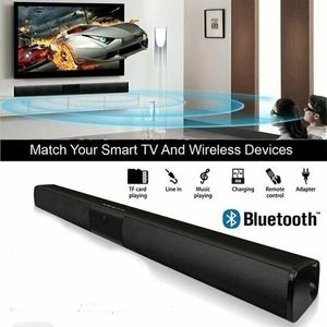 Altavoz inalámbrico compatible con Bluetooth para TV, sistema de barra de sonido para cine en casa, subwoofer estéreo envolvente 3D para consolas de juegos, PC y portátil