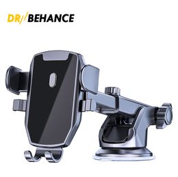 Sucker autotelefoonhouder Mount Stand GPS-telefoon Mobiele mobiele ondersteuning voor Xiaomi Huawei Samsung