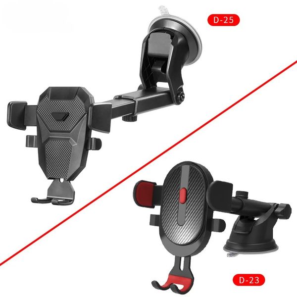 Sucker Car Phone Harder Mount Stand GPS GPS TELEFON MOBILES SIGLAGES POUR IPHONE 13 12 11 PRO XIAOMI HUAWEI SAMSUNG