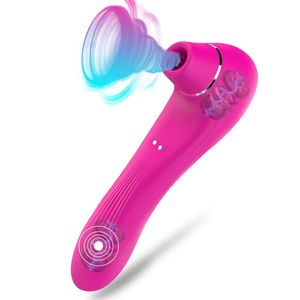 Sucer G Spot Vibrateur Sex Toys pour Femme Adultes 18 Clit Sucker Mamelon Clitoris Stimulateur Gode Massage Vaginal Masturbateur 240320