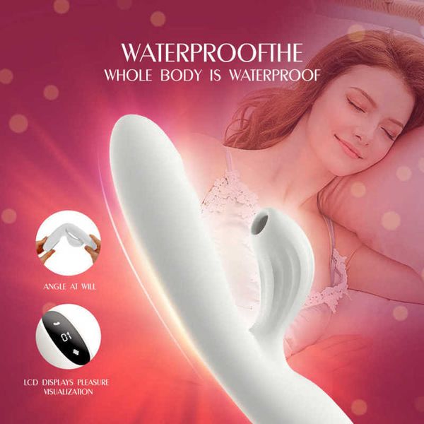 Tige vibrante télescopique intelligente pour femme, appareil de Masturbation, en Silicone doux, sexuel