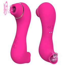 Sucking Vibrator Licking Av Wand Vagina oral para sexo Masturbator Masturbator Toys Un par de bienes adultos 240507