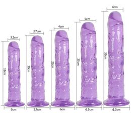 Фаллоимитаторы для пениса на присоске для взрослых женщин, сексуальная и мягкая игрушка с реалистичным оргазмом пениса Gspot22906414198