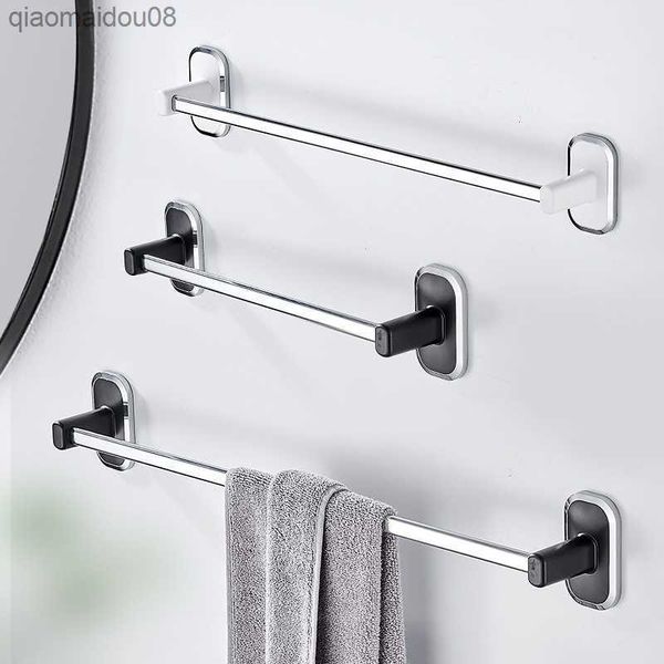Porte-serviettes à ventouse Porte-serviettes en acier inoxydable pour salle de bain