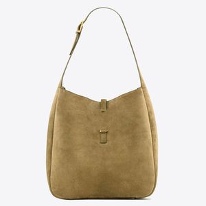 Suede lederen emmertas crossbody hobo onderarm schouder winkelen handtassen gewoon tassen handtas tas tas tas streken vrouwen grote capaciteit zakje afneembare riem