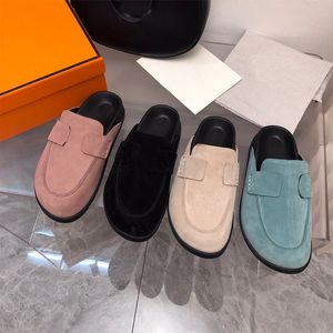 Mocasines de gamuza para el verano: elegantes zapatos de vestir en gamuza de piel de becerro real con suelas antideslizantes, ideales para vela, playa y atuendos urbanos