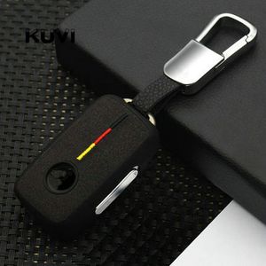 Suede TPU Car Key Cover Case Shell FOB voor VW Golf Bora Jetta Polo Golf Passat Octavia A5 Fabia For Seat Ibiza Leon