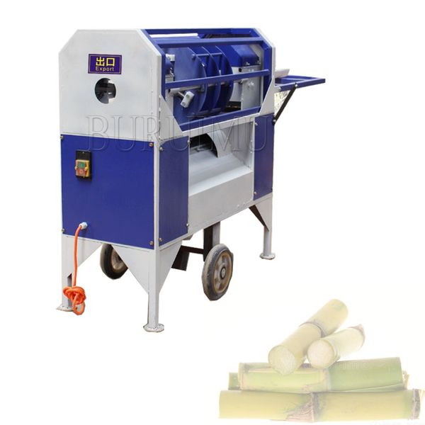 Machine d'épluchage de nettoyage de canne à sucre, broyeur de peau de feuille de canne à sucre, Machines de coupe d'éplucheur