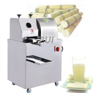 Sugarcane Juicer Grote Desktop Energiebesparende Commerciële Roestvrij staal Batterij Oplaadbare Batterij Elektrische Cane Machine