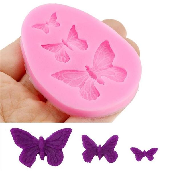 Sugarcraft papillon Silicone moules Fondant moule gâteau décoration outils chocolat moules mariage fête décor cuisson outil