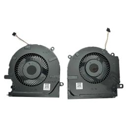 Adecuado para ventiladores de refrigeración HP 5V CPU GPU OMEN 15-EK 15-en TPN-Q238 TPN-Q236