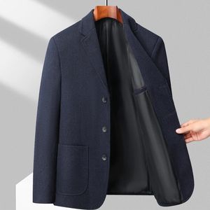 Costume veste hommes 2023 explosif automne et hiver léger affaires décontracté hommes sens avancé de haut de gamme unique Sisi vêtements 240307