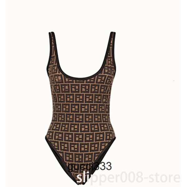 costume maillot de bain bikini fendyly femme deux pièces ff designers maillots de bain Italie femmes maillots de bain femmes sexy été plage lettre entière bikinis noirs 35GX