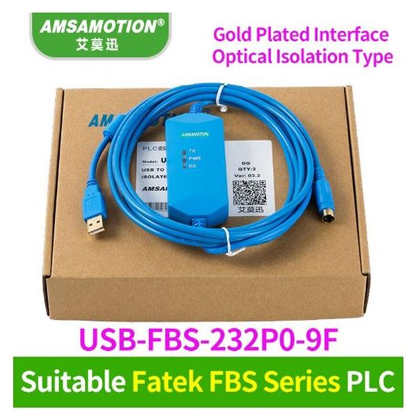 Cavo di programmazione PLC serie FATEK FBS adatto Linea di download dati di comunicazione USB-FBS-232P0-9F 2746