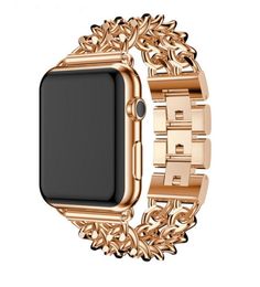 Convient pour les bandes de montre Apple Watch Chaîne en denim Iwatch STAPS DOUBLE ROW ROWS 3840MM 4244MM8053964