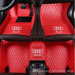 Geschikt voor Audi A3 A4 A5 A6 A7 A7 A8 Q3 Q5 Q7 RS5 RS7 S3 S4 S5 S6 S7 TT Auto Vloermatten317C