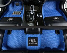 Convient pour Ford Focus RS ST 2015-2016. Les tapis de voiture imperméables et antidérapants sont non toxiques et sans goût.