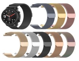 Convient pour Huami Amazfit GTR GTR 42 mm Smart Watch Band Band Magnétique STRAP 20 mm de large Samsung pour LG pour TicWatch 2239V8754931