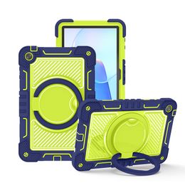 Adecuado para la funda protectora para tableta HW Matepad se10.4 Tongjiezhe B, funda protectora para tableta con soporte giratorio de 360 ﾰ, funda anticaída de silicona tres en uno