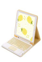 Geschikt voor ipad8 ipad Air3 105 draadloos toetsenbord 102 tablethoes met pensleuf en muis1060963
