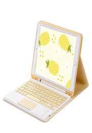 Convient pour iPad8 iPad Air3 105 Clavier sans fil 102 Tablet Case avec fente de stylo et souris279d2125986