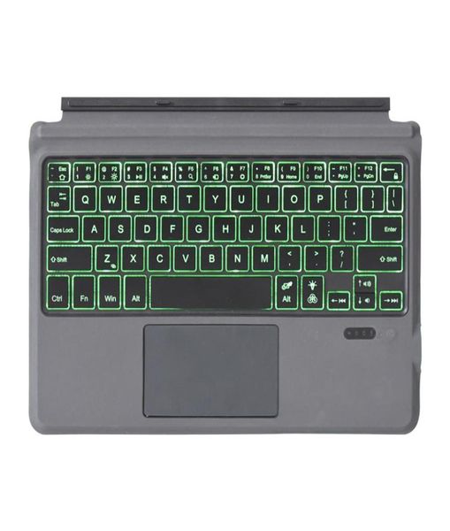 Adecuado para Microsoft Surface Go, teclado para tableta y PC, Go2, cinta de tecla de juego ultrafina inalámbrica, función de ratón táctil, succión magnética cont6389728