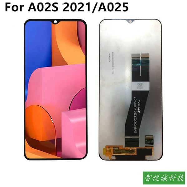 Convient pour Samsung A02S assemblage d'écran A02S 2021 téléphone portable LCD A025FD écran tactile intérieur