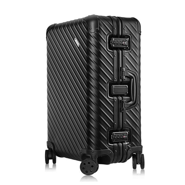 Maleta Famoso Diseñador Mujeres Hombres Unisex Spinner Expandible Trolley Marca Moda Diseñador de lujo Llevar Barding Bag Rolling Equipaje Set